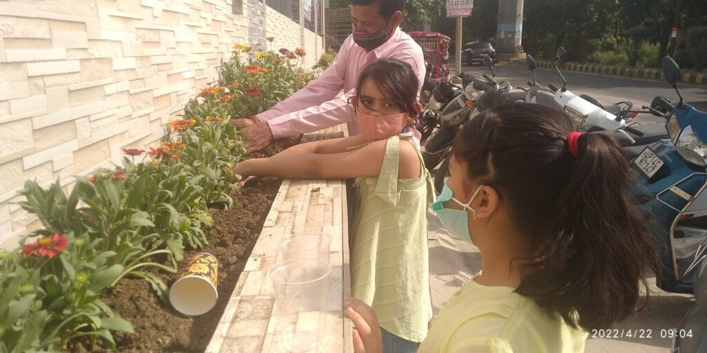 World Earth Day celebration at St.Andrews World School, the Best School in Siddharth Vihar