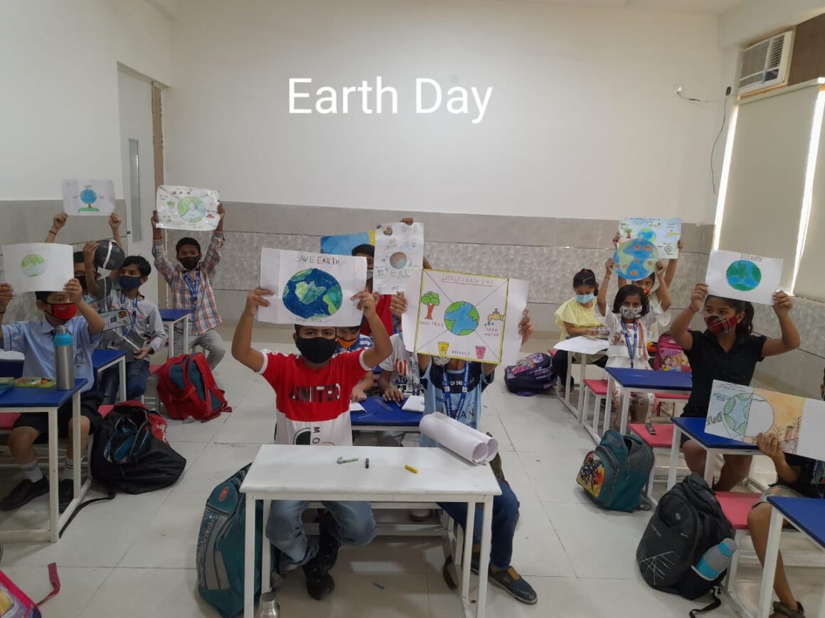 Earth Day Celebration by Best School in Siddharth Vihar